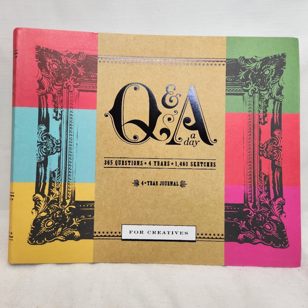 Q&A a Day Creative Journal 365 Days Diary And Sketch Book